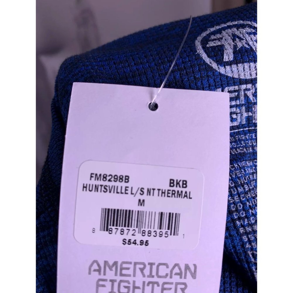AMERICAN FIGHTER Men's T-Shirt L/S HUNTSVILLE - Picture 6 of 8